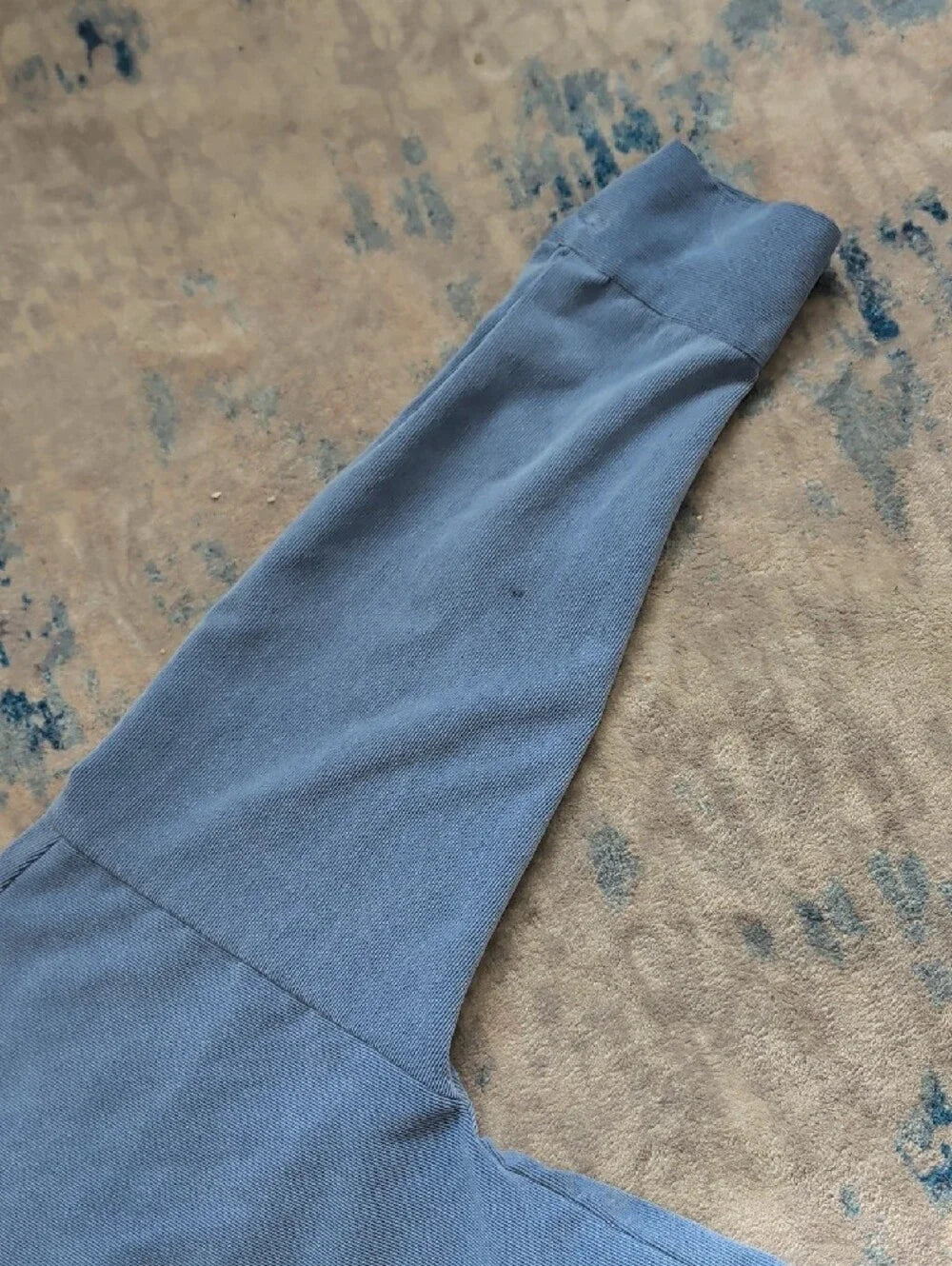 Zara Men’s Sky Blue Corduroy Button-Down Shirt Men's Large