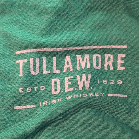 Tullamore Dew Irish Whiskey Men’s Size XL Green Short Sleeve Tee