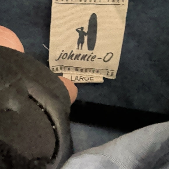 Johnnie-O Casual Light Blue Button-Down Shirt L