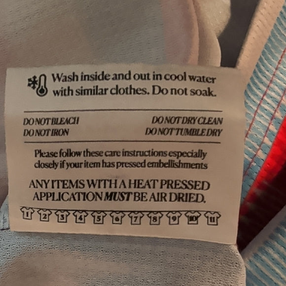 Colorful Striped Soccer Jersey with Shiner Light Logo Men's M