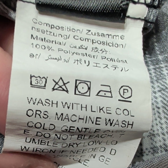 Shein Curve Chic Asymmetrical Plaid Skirt Tie Waist Women's 2XL