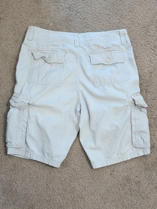 Goodfellow & Co Light Cream Cargo Shorts Men's 32