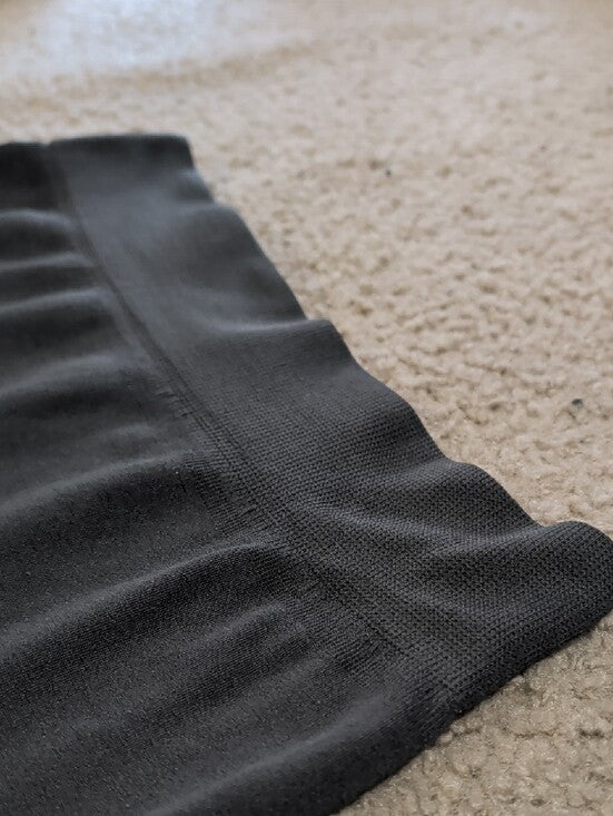 Retro GMI Fleece Lined High-Waist Slate Grey Leggings Women's S/M Y2K