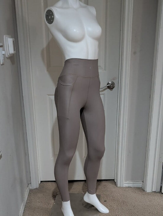 Peloton High-Rise Pocket Leggings — Taupe Women's Small