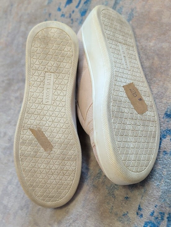 Steve Madden Slip-On Platform Sneakers in Blush Pink Women's 7