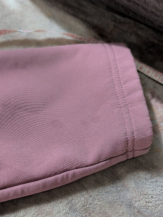 bebe Sport Mauve Hooded Jacket Women's XL
