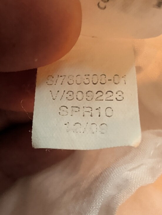 Old Navy White Linen/Cotton Halter Maxi Dress Spring 2010 Release XS