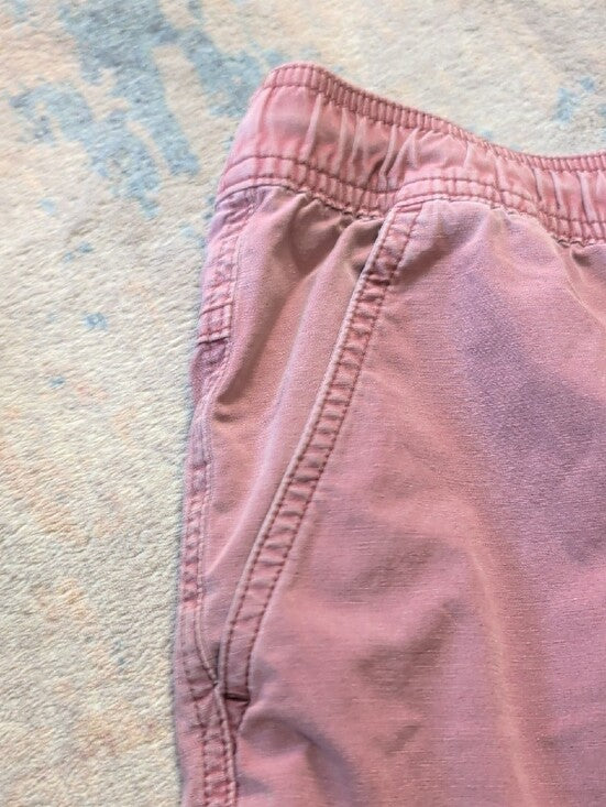 Bearbottom Clothing Men's Pink Athletic Drawstring Shorts Large - 5.5"