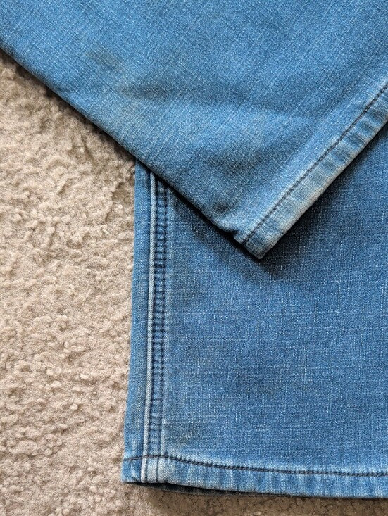 Weatherproof Men's Straight Jeans in Light Blue 34x30