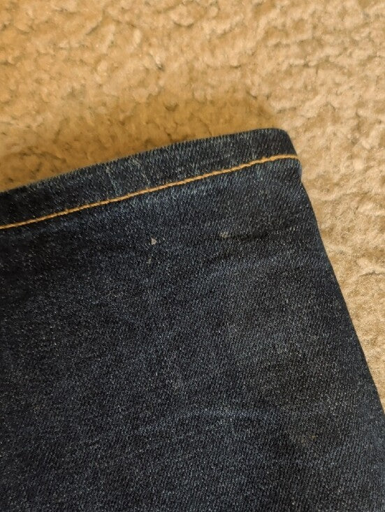 Frye Men's Straight-Leg Dark Blue Jeans W34"
