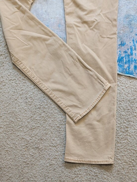 True Religion Straight Leg Jeans in Beige Men's W31"