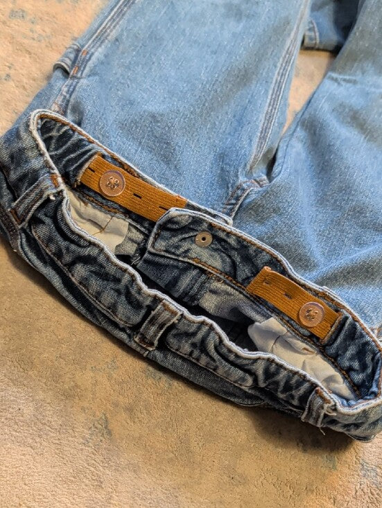Classic Carhartt Kids Light Blue Bootcut Jeans Boys 7 US