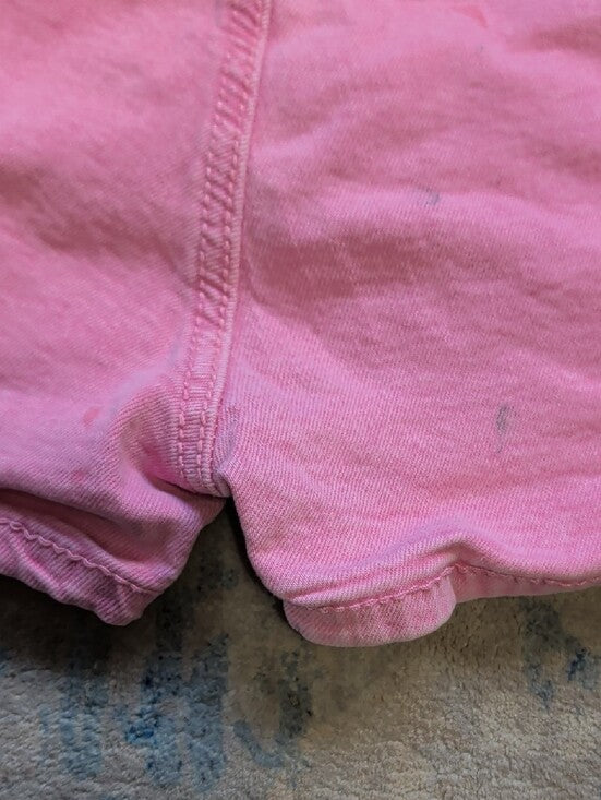 True Religion Kids Pink Cargo Shorts with Flap Pockets Girls 10 US
