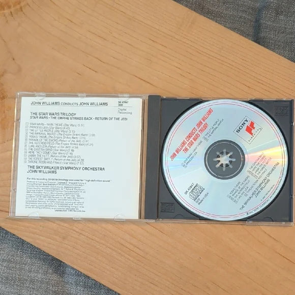 Star Wars Trilogy CD by John Williams The Skywalker Symphony Orchestra