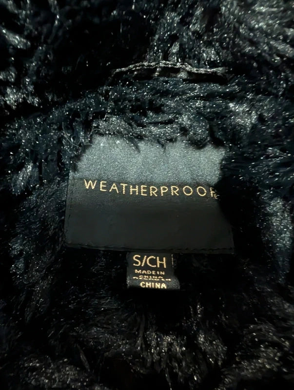 Weatherproof Vintage Faux Fur Fluffy Warm Jacket Women's Small