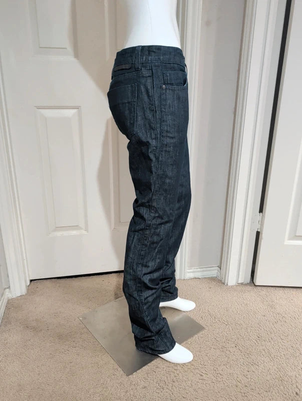 Women's Low-Rise Stella McCartney Premium Denim Straight Leg Jeans Women's W32/L