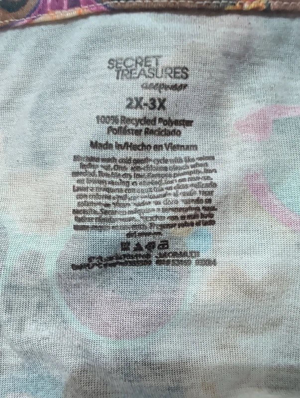 Secret Treasures Cats & Dogs Nightgown Women's 2X-3X