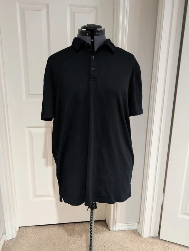 Apt. 9 Premiere Flex Men's Black Polo Shirt XL