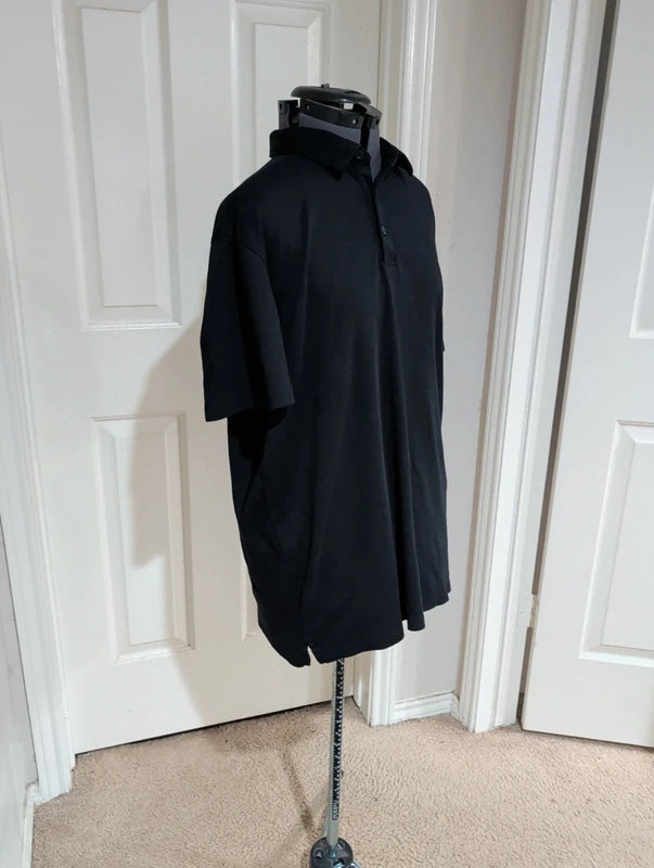 Apt. 9 Premiere Flex Men's Black Polo Shirt XL