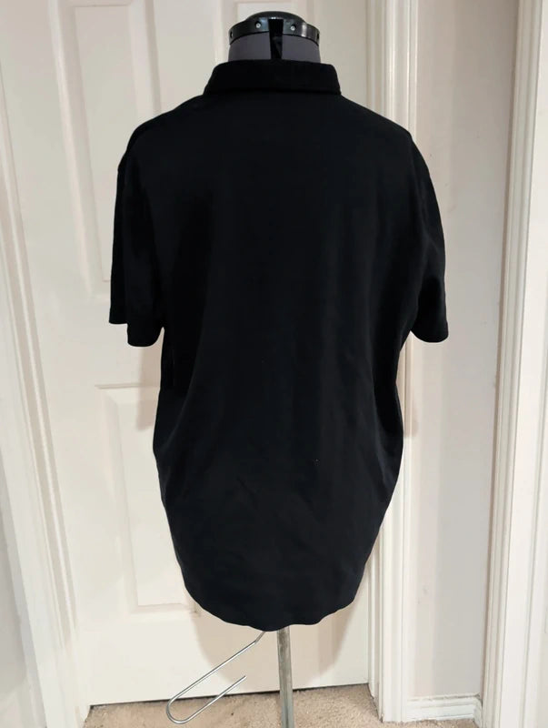 Apt. 9 Premiere Flex Men's Black Polo Shirt XL