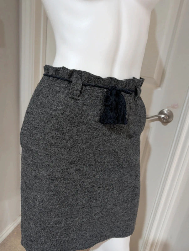 NWT Tacoto Vintage 100% Wool Midi Skirt Women's Medium