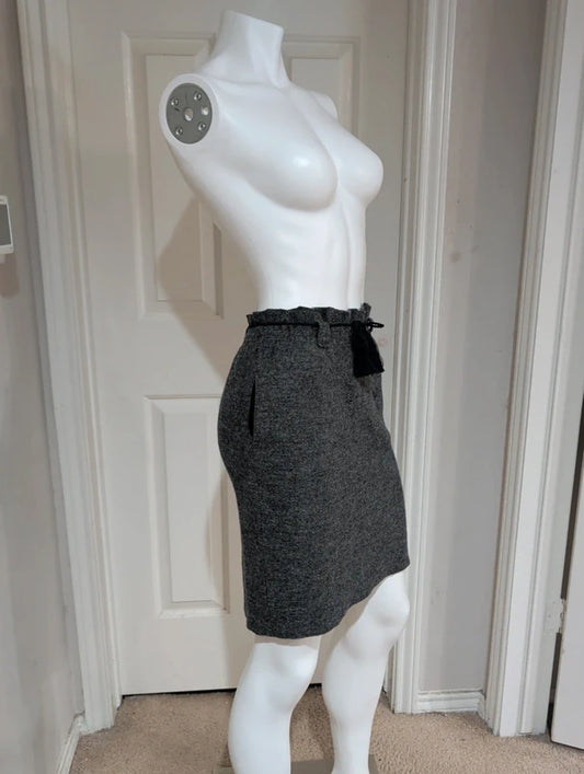 NWT Tacoto Vintage 100% Wool Midi Skirt Women's Medium