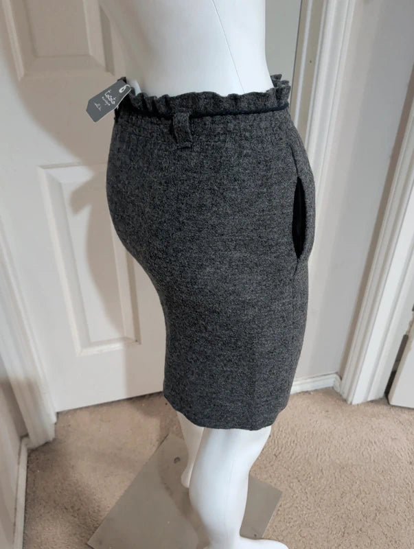 NWT Tacoto Vintage 100% Wool Midi Skirt Women's Medium