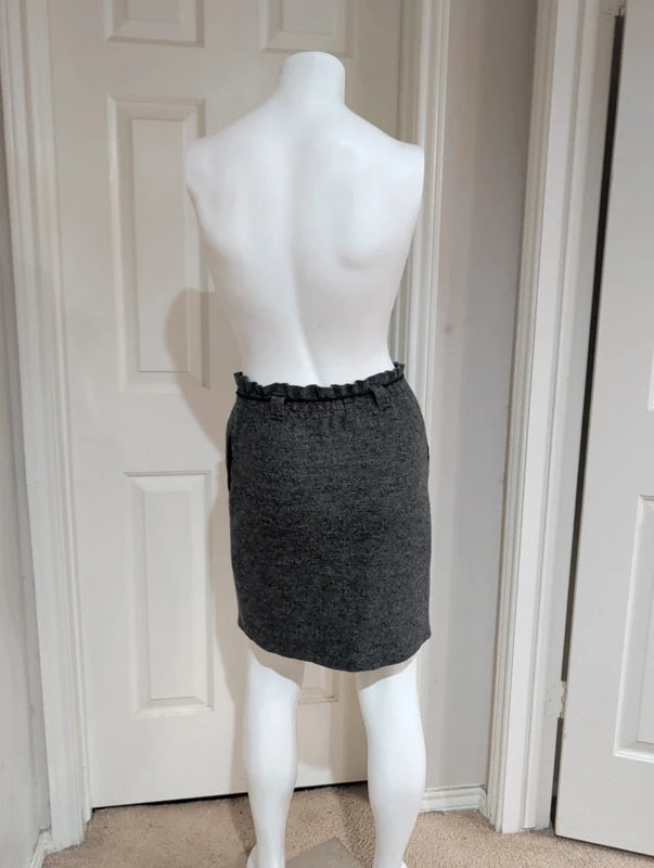 NWT Tacoto Vintage 100% Wool Midi Skirt Women's Medium