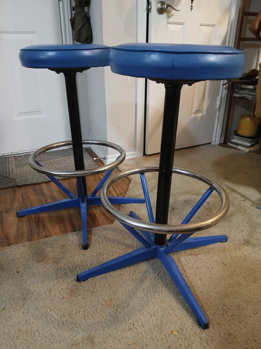 RARE Vintage Monroe Shocks & Struts Store Display Promotional Stool Set