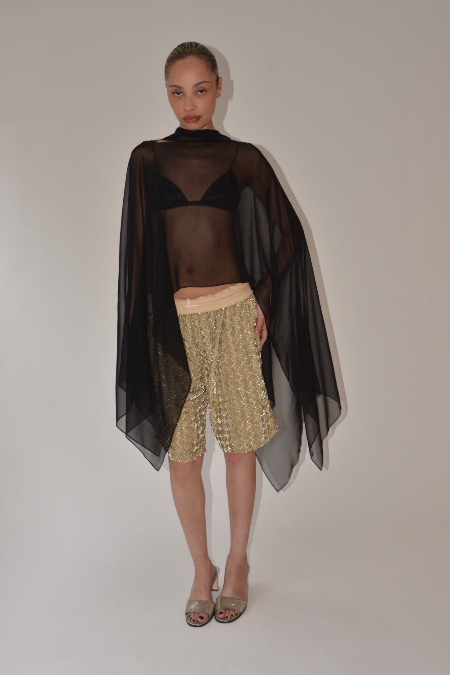 Silk Smoke Caftan