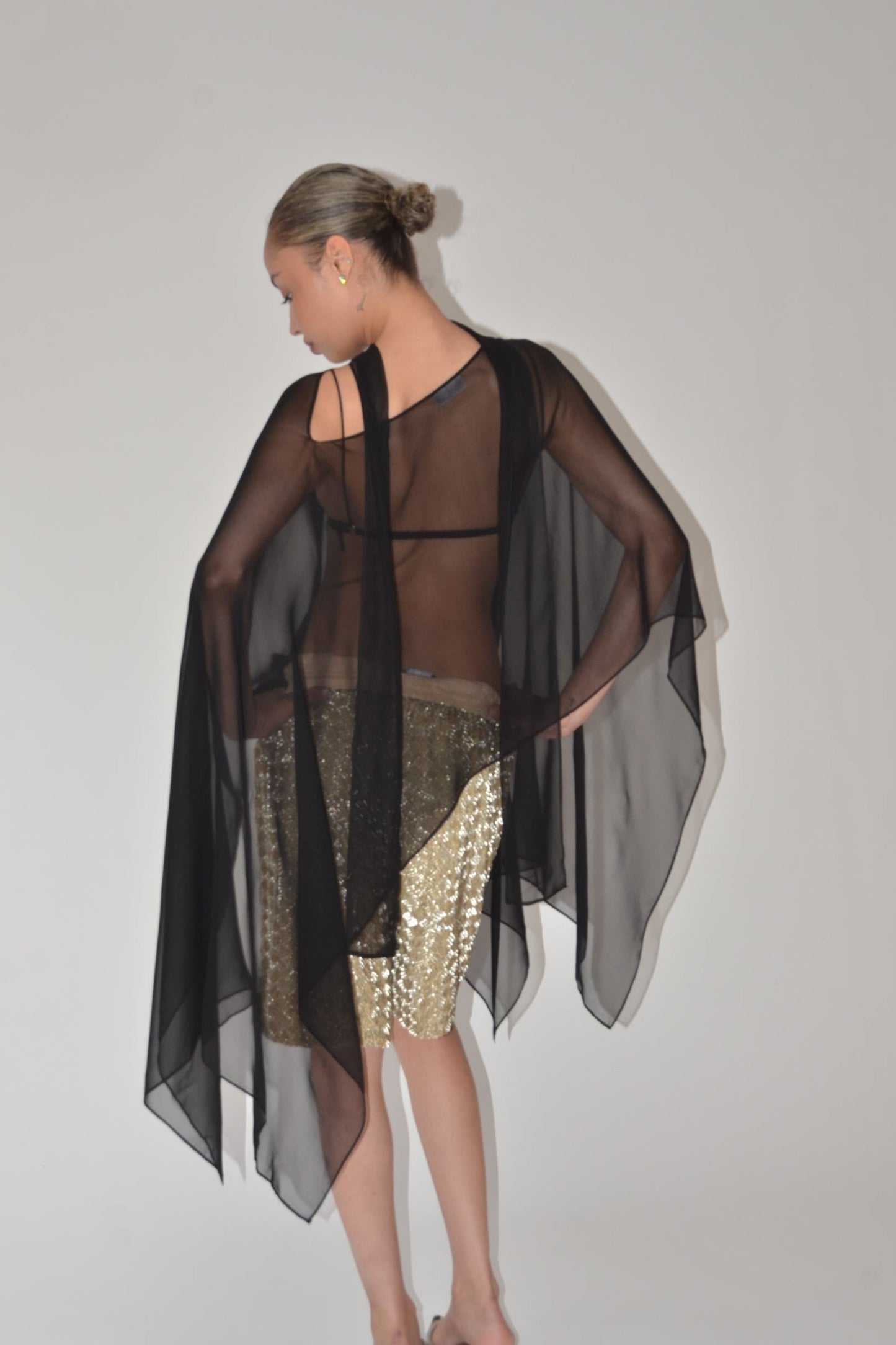 Silk Smoke Caftan