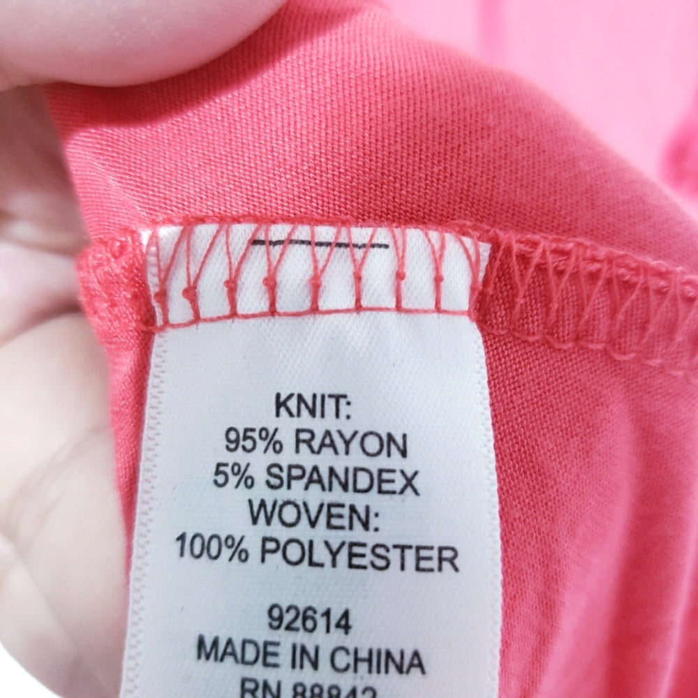 ROAMAN's NWT Pink Cold Shoulder Dress 3X