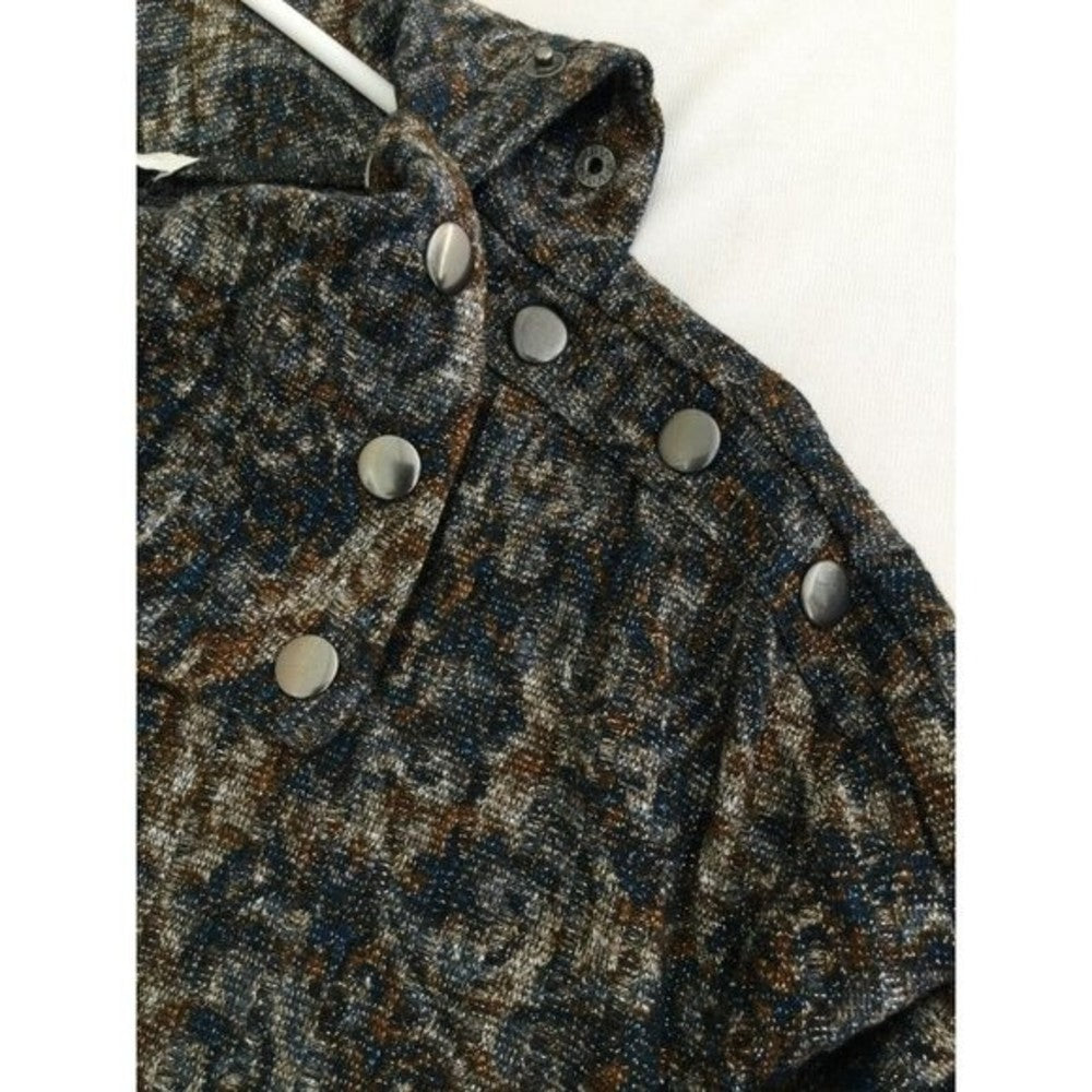 NWT London Times Womens Dress Cowl Neck Shift Paisley Size XL Metallic Festive