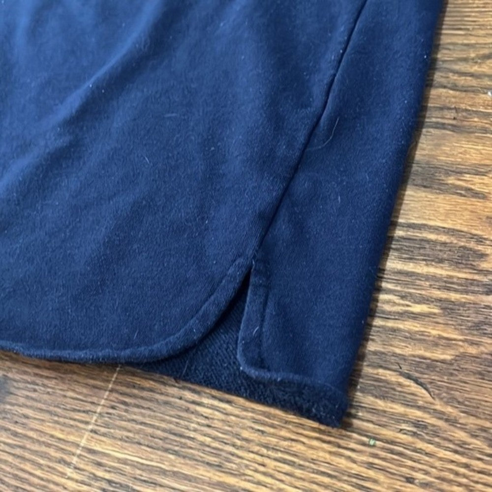 Merona Navy Blue Boatneck Dress Size L