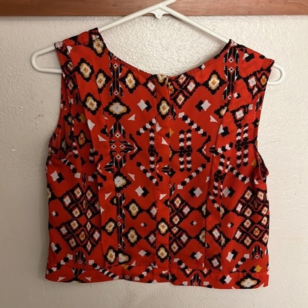 Gianni Bini Coforful Crop Top Size S