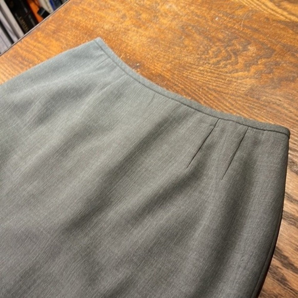 Grey Pencil Skirt Size 2P
