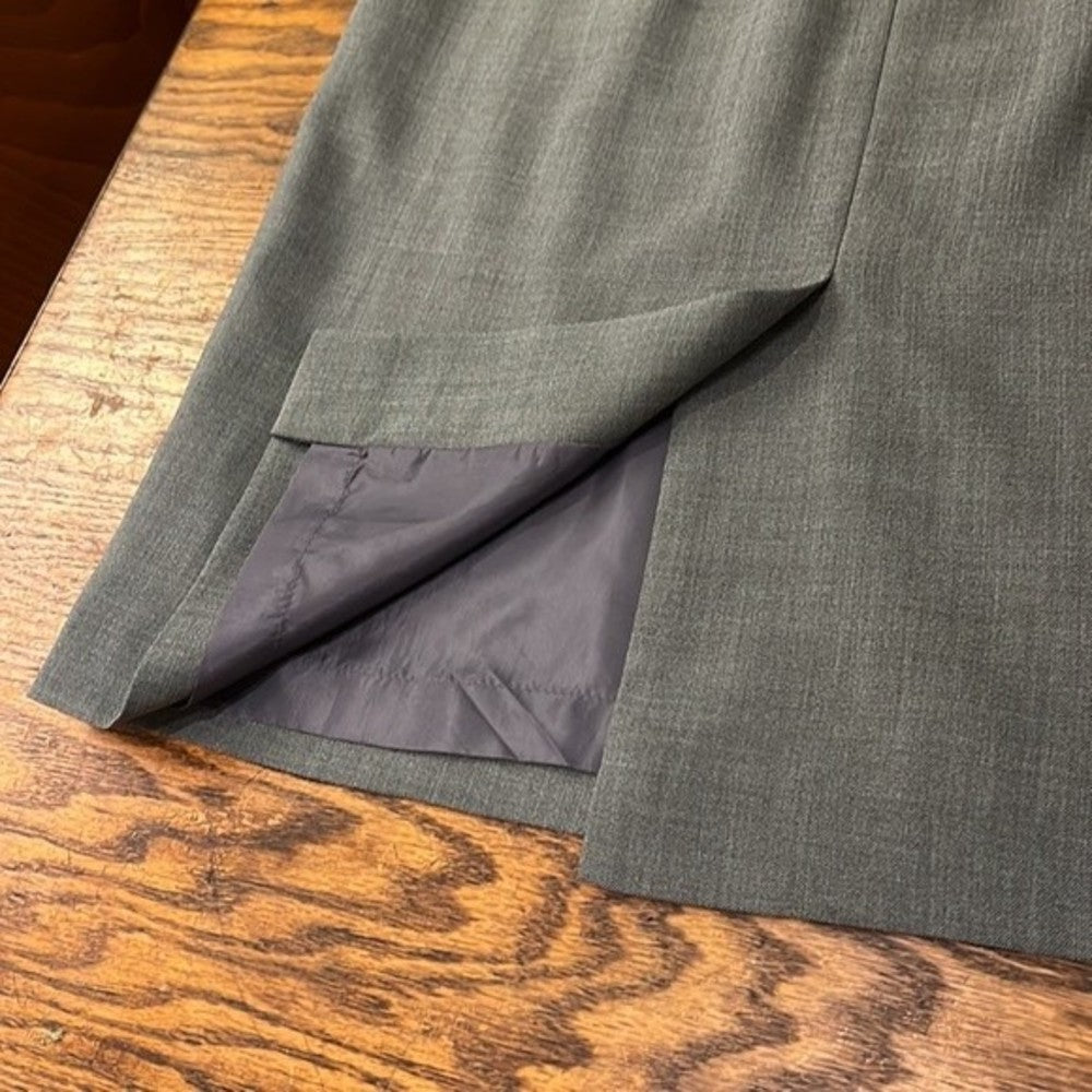 Grey Pencil Skirt Size 2P