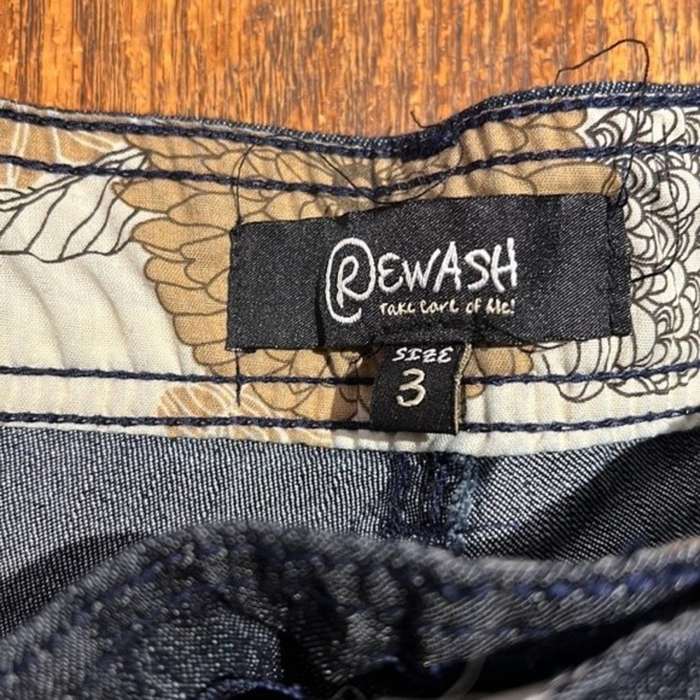 Rewash Straight Leg dark Jeans- perfect condition!