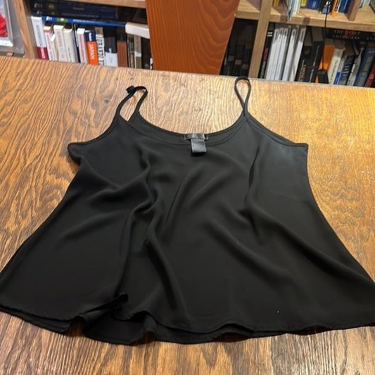 The Limited Silky Black Womens Camisole S/M