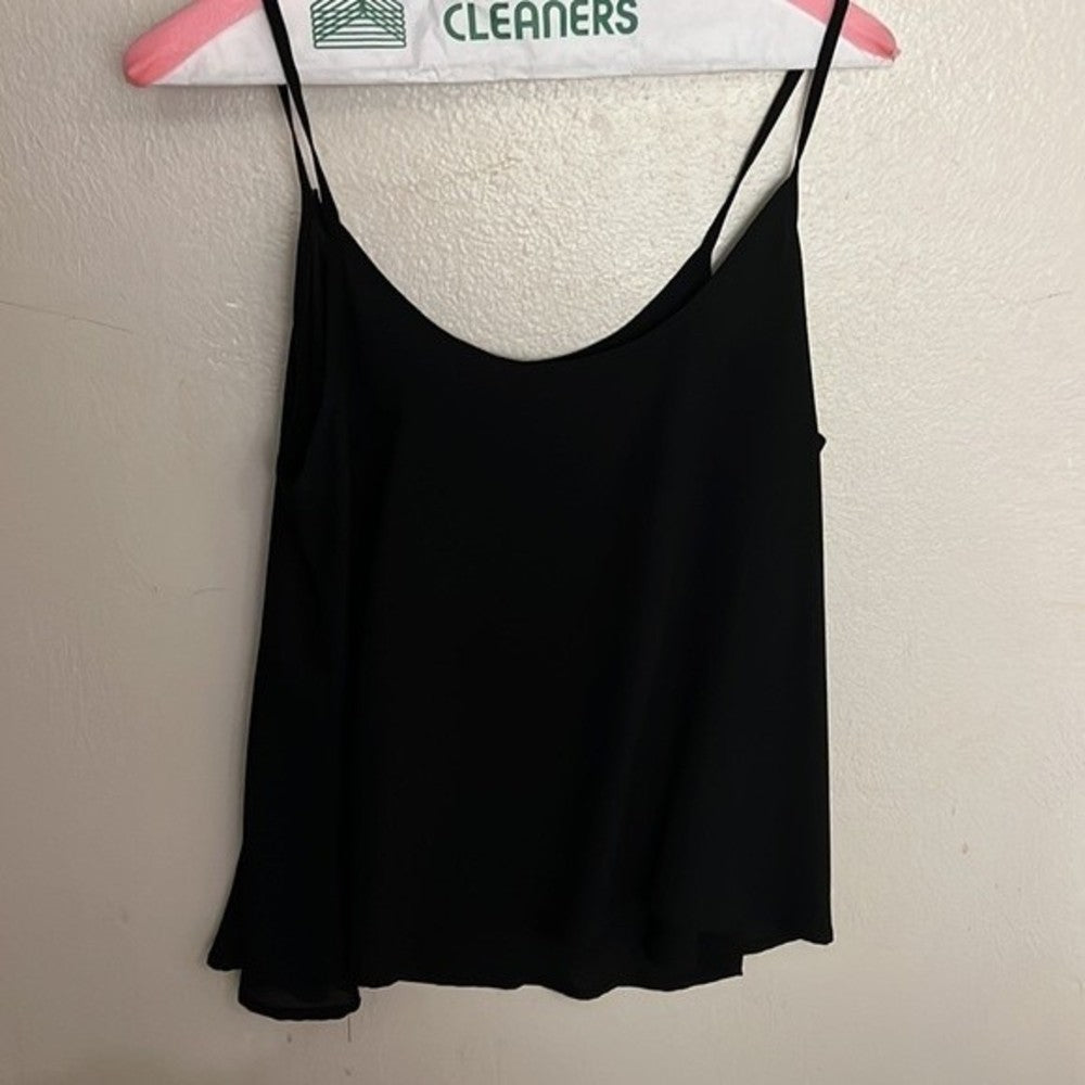 The Limited Silky Black Womens Camisole S/M