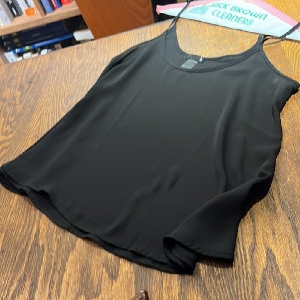The Limited Silky Black Womens Camisole S/M