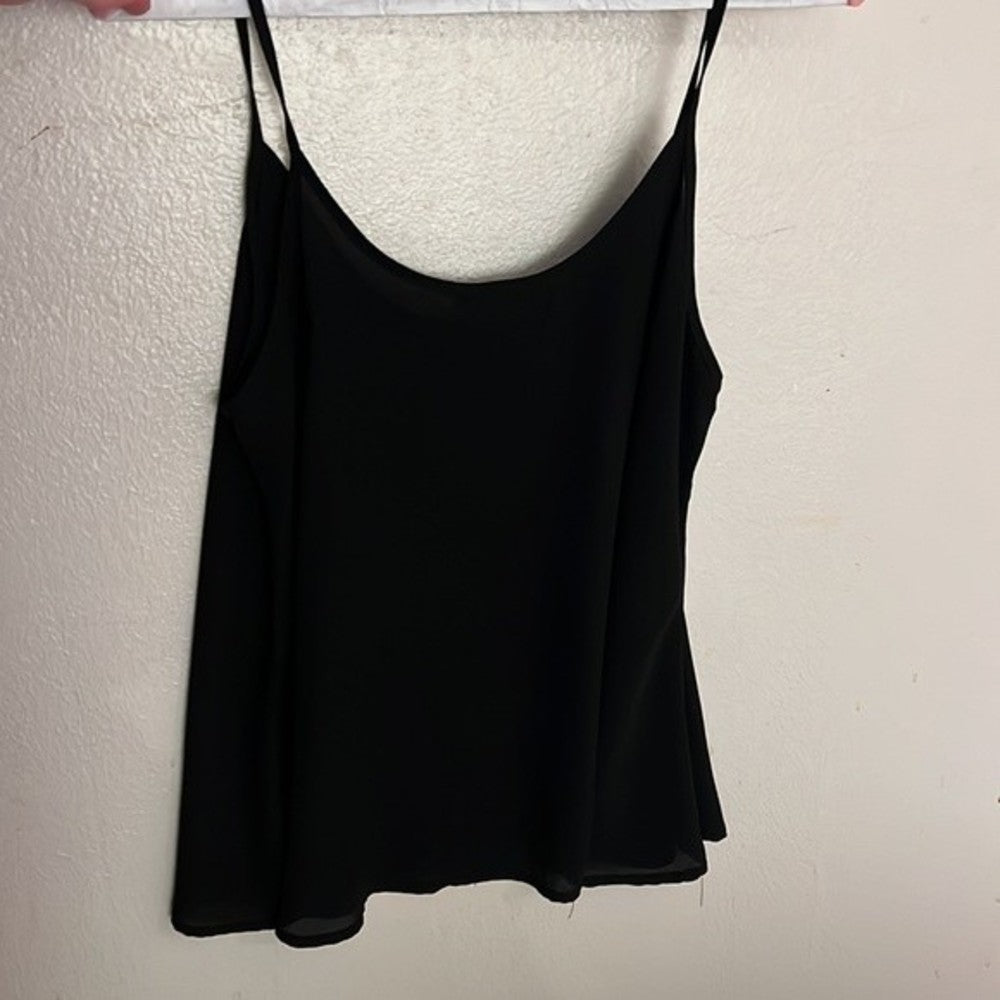 The Limited Silky Black Womens Camisole S/M