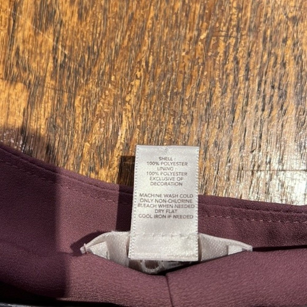 NWOT Ann Taylor Purple Loft Tunic Sleeveless Blouse size M