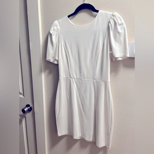 Gianni Bini white dress size large