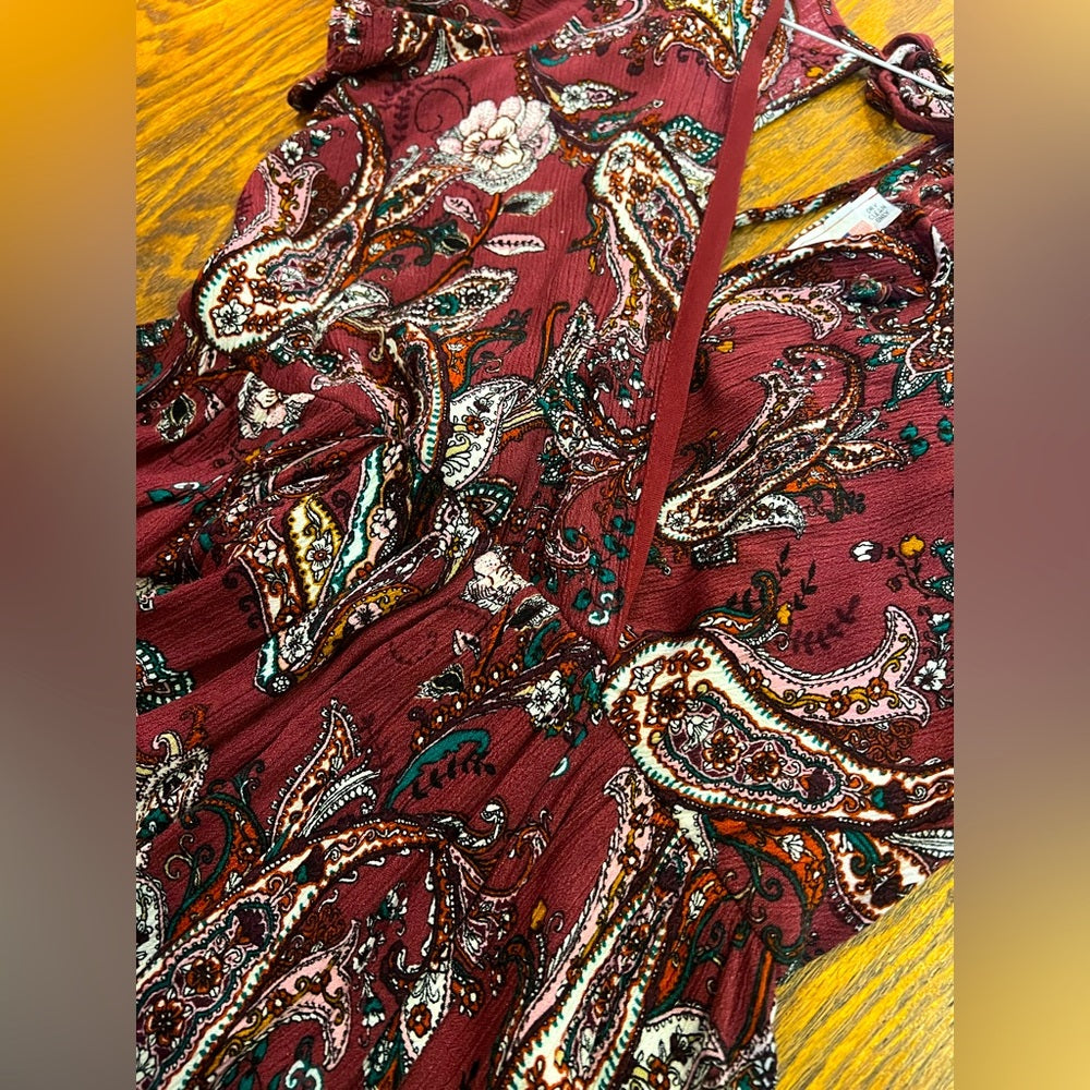 Red Floral Jodi Romper size Small