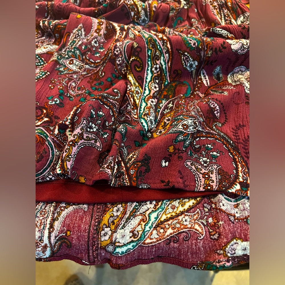 Red Floral Jodi Romper size Small