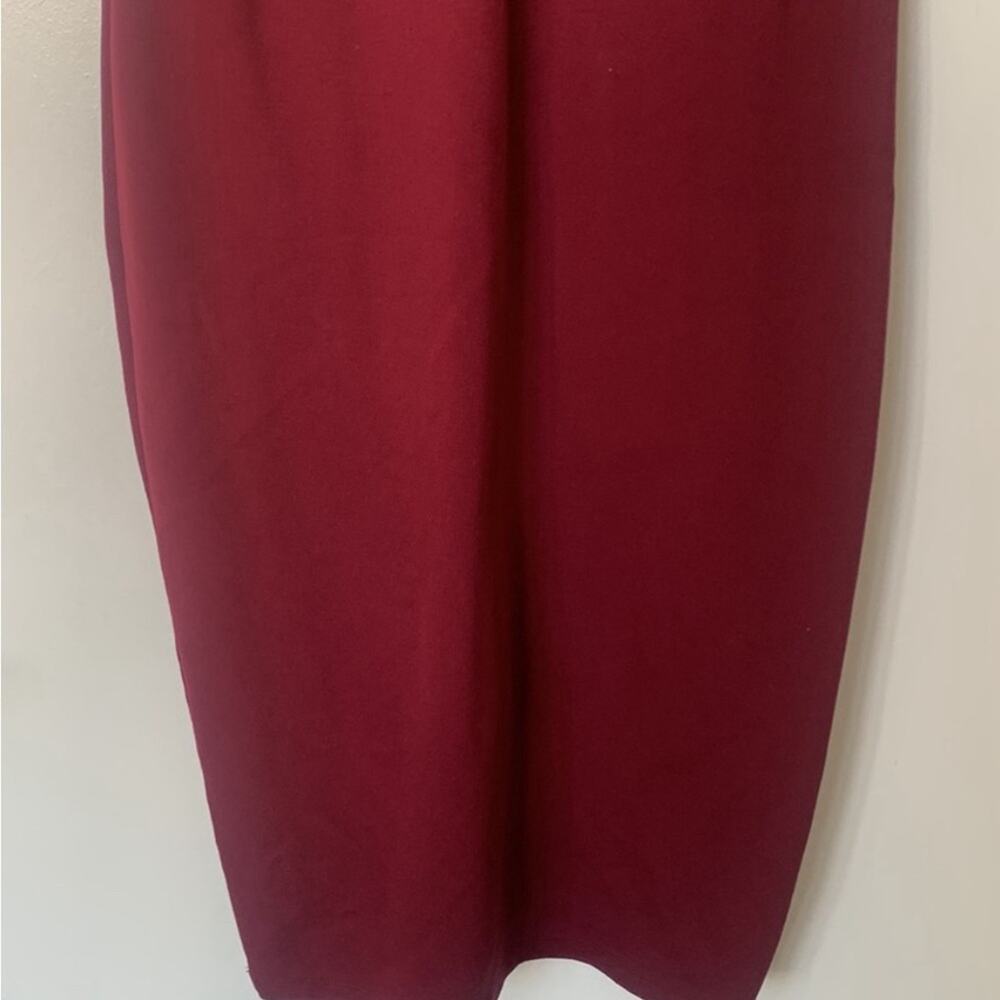 NWT Love Culture Burgandy Racerback Bodycon Dress Size L
