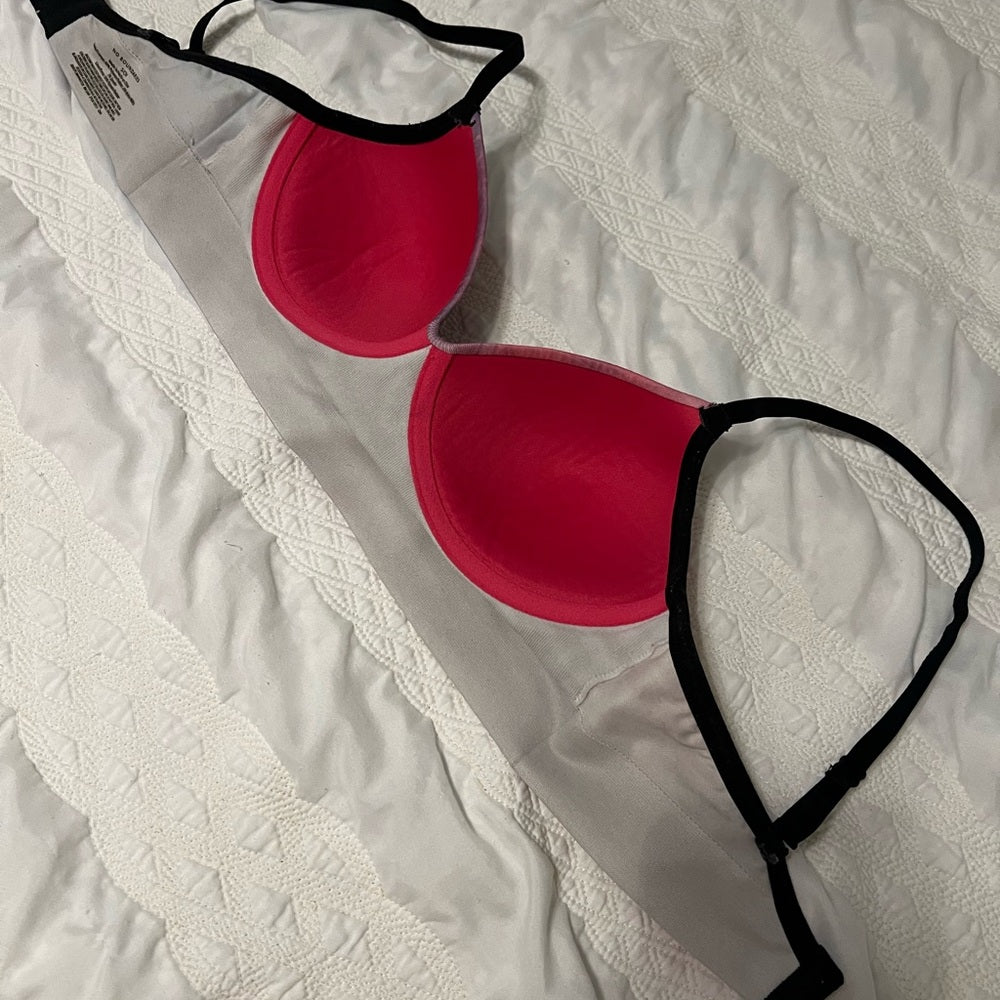 Rainbow Adjustable Strap Sports Bra size Small