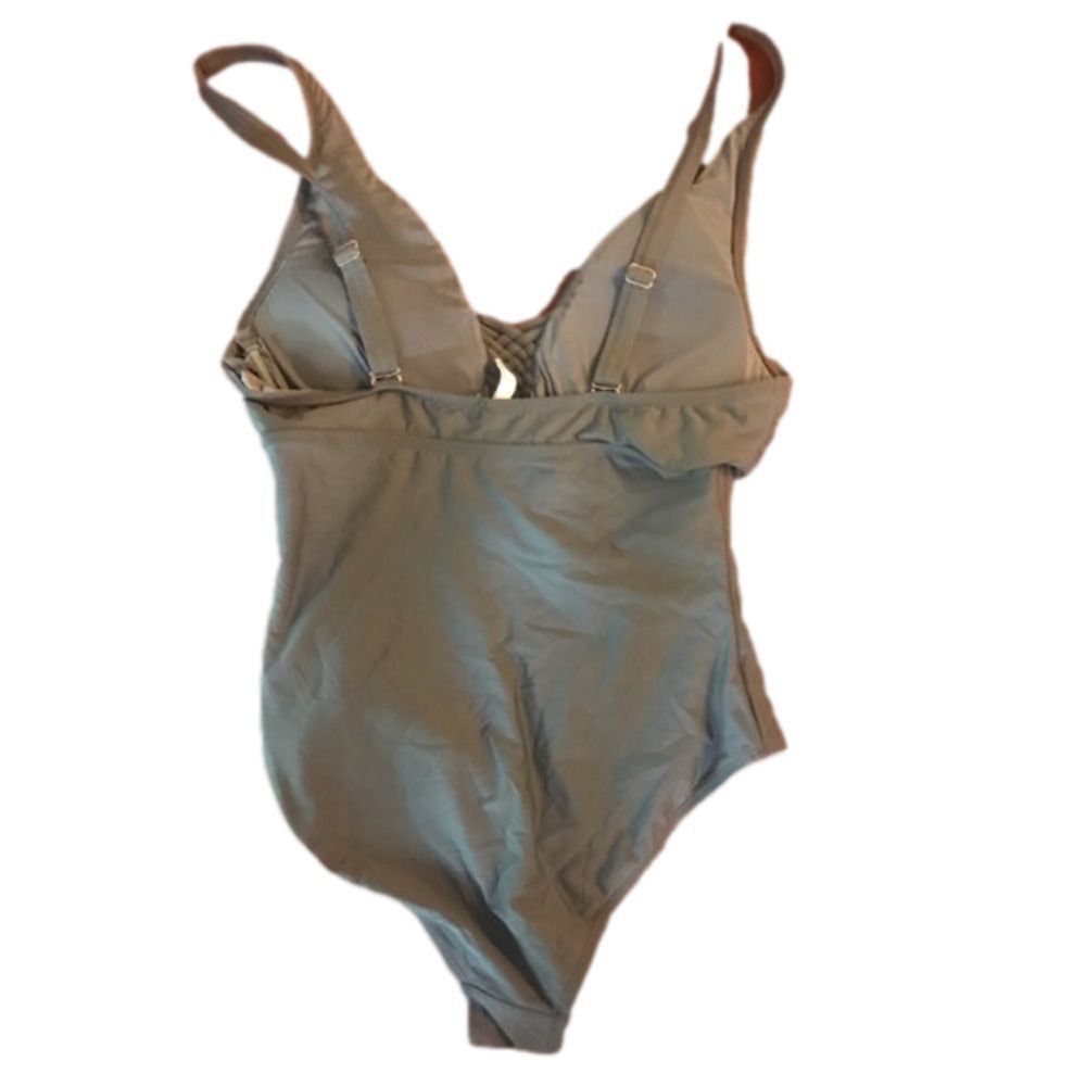 SEA Level Australia Womens sage green one piece swimsuit size 6