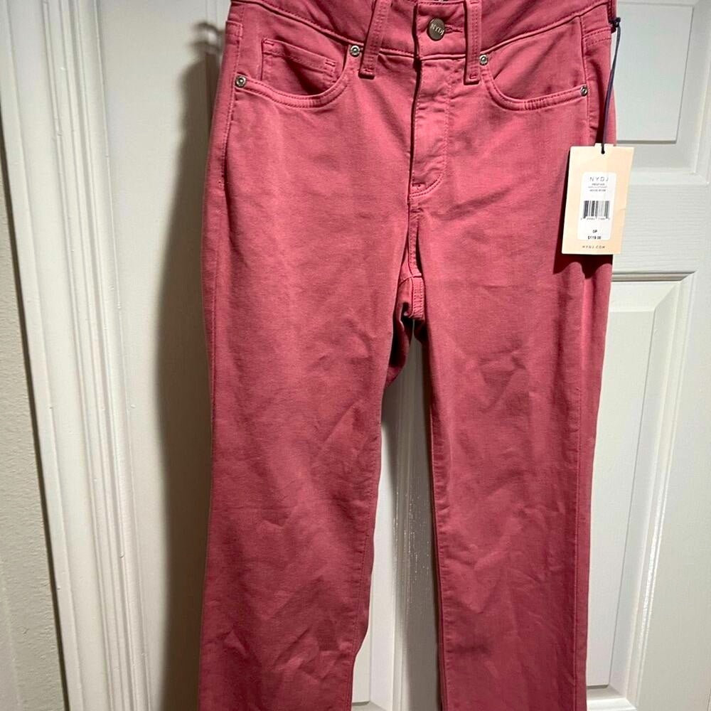 NWT Pink Rose NYDJ Pants, size 0P